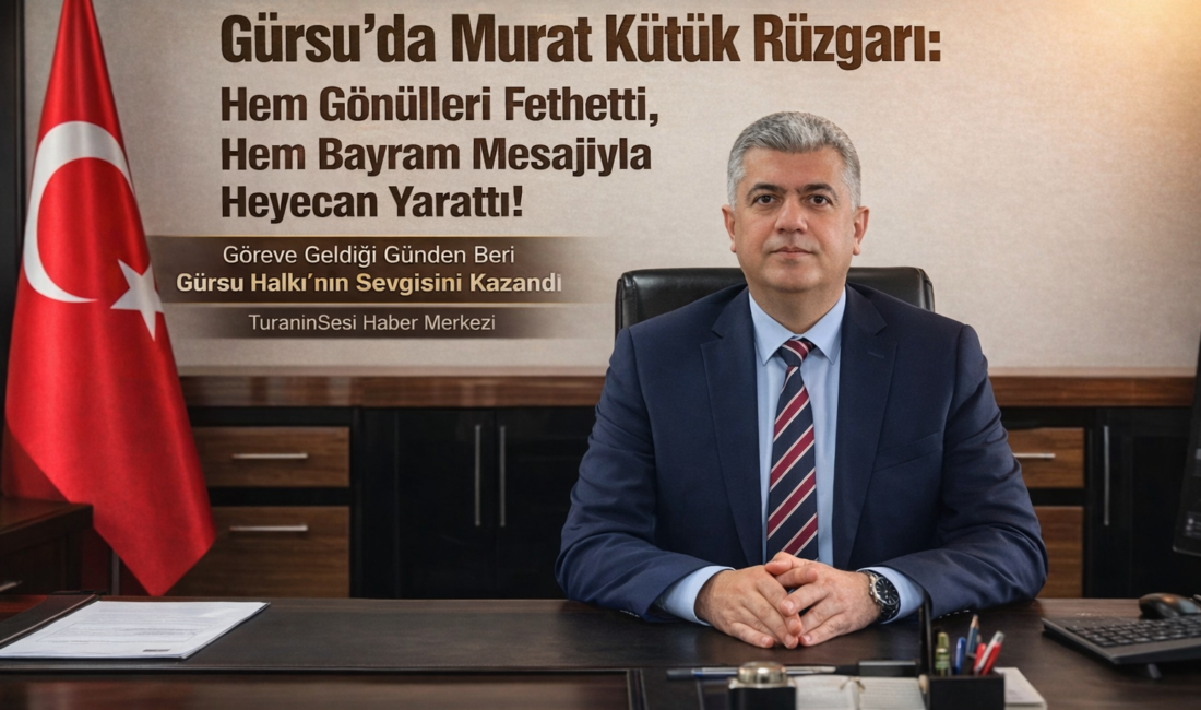 Gürsu’da devletin şefkatli yüzü olan Kaymakam Murat Kütük, bayram mesajıyla