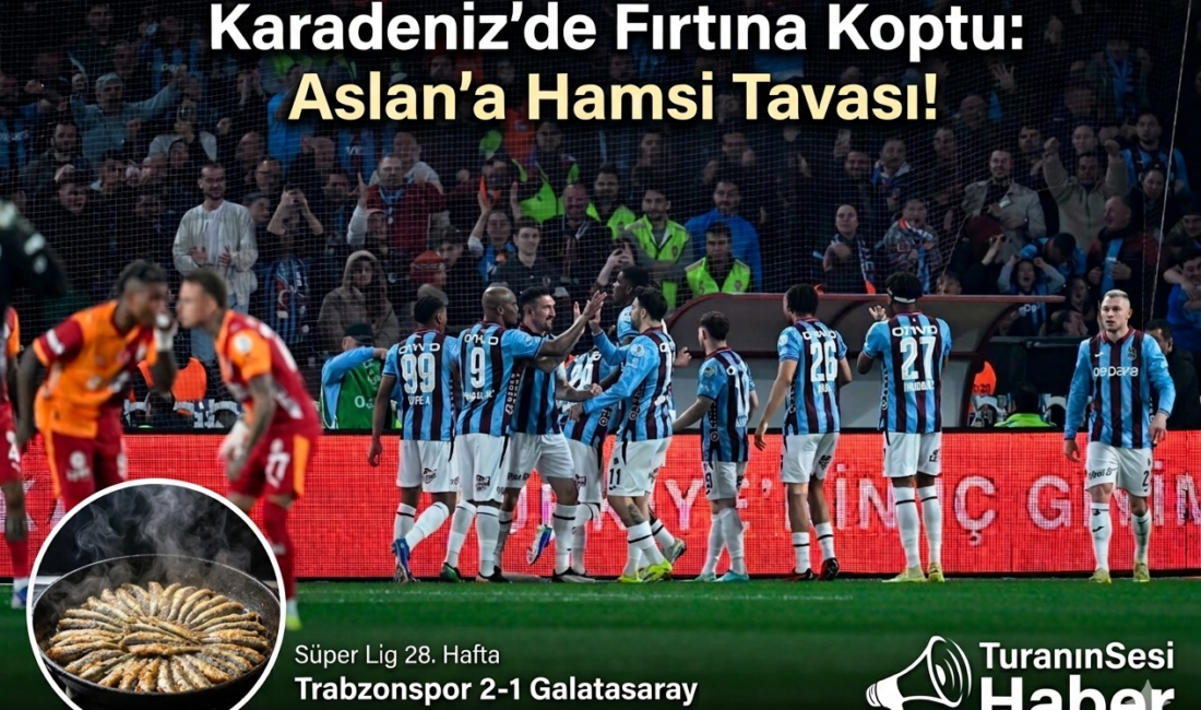 Lider Galatasaray'ı sahasında deviren Trabzonspor, Onuachu ve Nwaiwu'nun golleriyle şampiyonluk