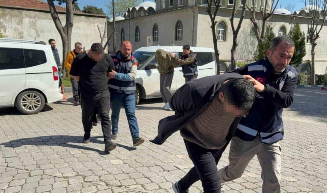 Atakum’da bir masaj salonuna düzenlenen operasyonda 3 şüpheli gözaltına alındı,