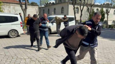 Atakum’da bir masaj salonuna düzenlenen operasyonda 3 şüpheli gözaltına alındı,