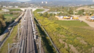 Bursa-Ankara arasını 2 saat 15 dakikaya düşürecek dev projede raylar