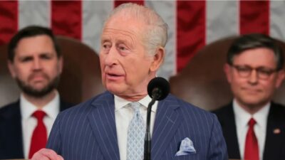 İngiltere Kralı 3. Charles, ABD Kongresi'ndeki ortak oturumda 35 yıl