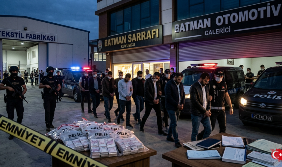Batman'da esnafı haraca bağlayan, borcu bahane edip dükkan yağmalayan ve