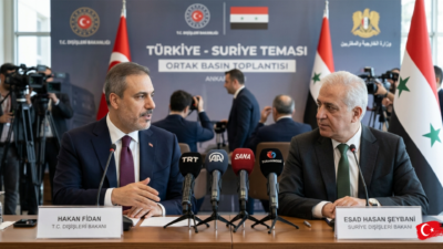 Ankara'da diplomasi trafiği hız kazandı: Bakan Fidan ve Suriyeli mevkidaşı