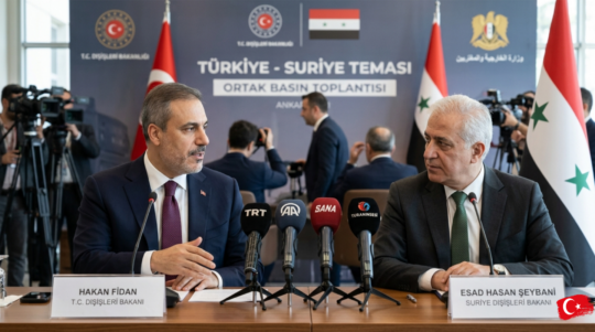 Ankara'da diplomasi trafiği hız kazandı: Bakan Fidan ve Suriyeli mevkidaşı