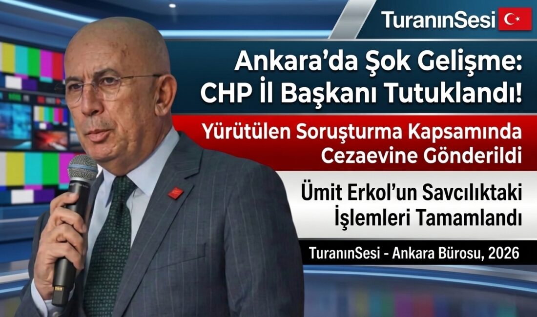 Ankara siyasetinde şok gelişme: CHP İl Başkanı Ümit Erkol, çıkarıldığı