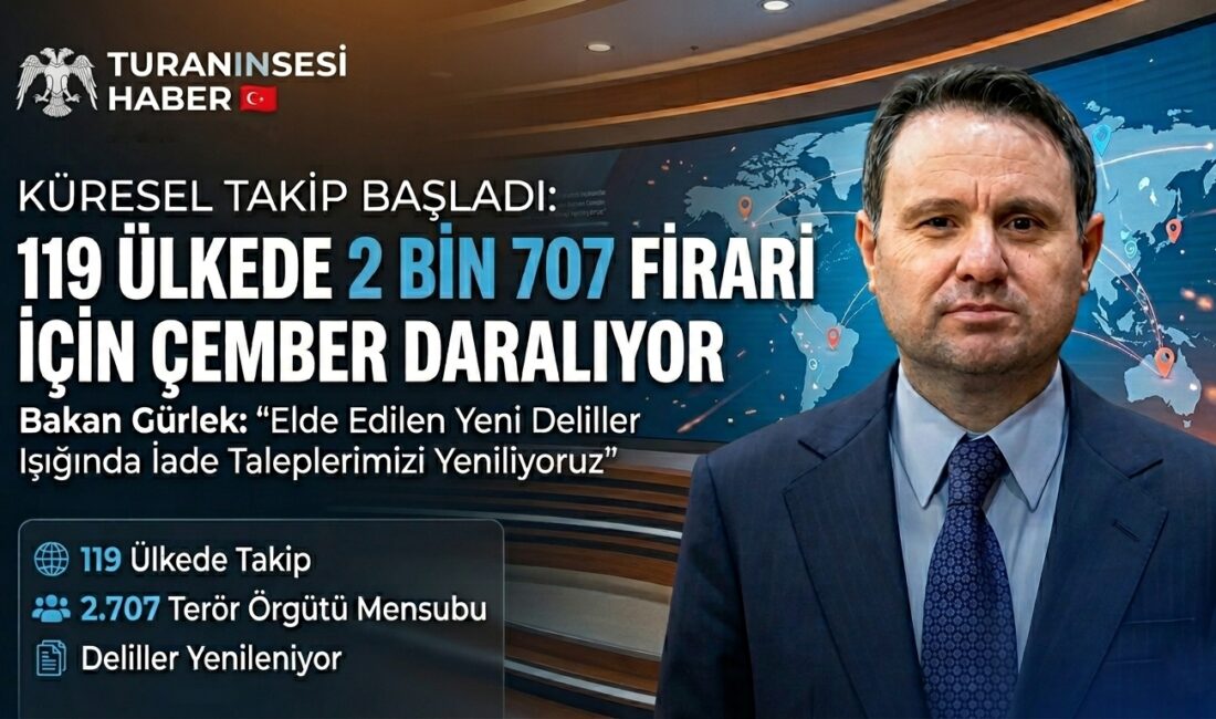 Adalet Bakanı Akın Gürlek, 119 ülkede 2 bin 707 FETÖ