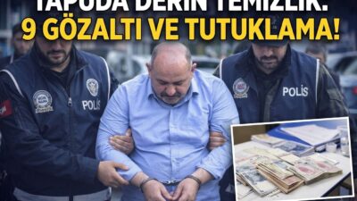 ​Balıkesir’de rüşvet ve yolsuzluk operasyonu derinleşiyor: Bandırma Tapu Müdürü Nazım