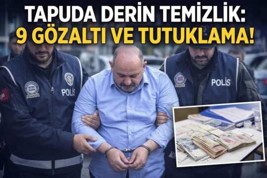 ​Balıkesir’de rüşvet ve yolsuzluk operasyonu derinleşiyor: Bandırma Tapu Müdürü Nazım