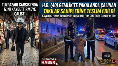 ​"Bursa polisi pes dedirten dolandırıcılık olayını saniye saniye takip ederek