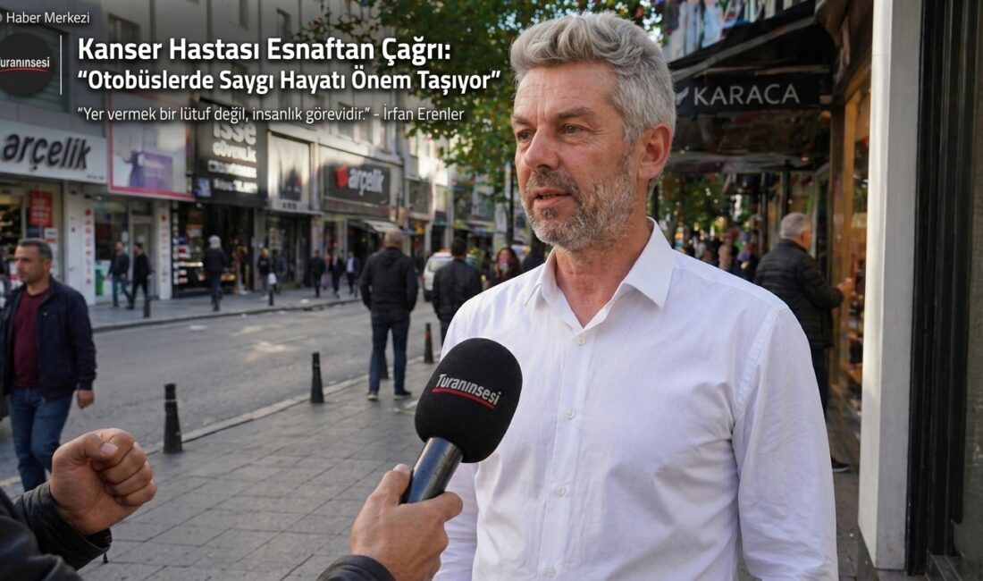 Mustafakemalpaşa esnafından İrfan Erenler, toplu taşıma araçlarında hasta ve yaşlılara