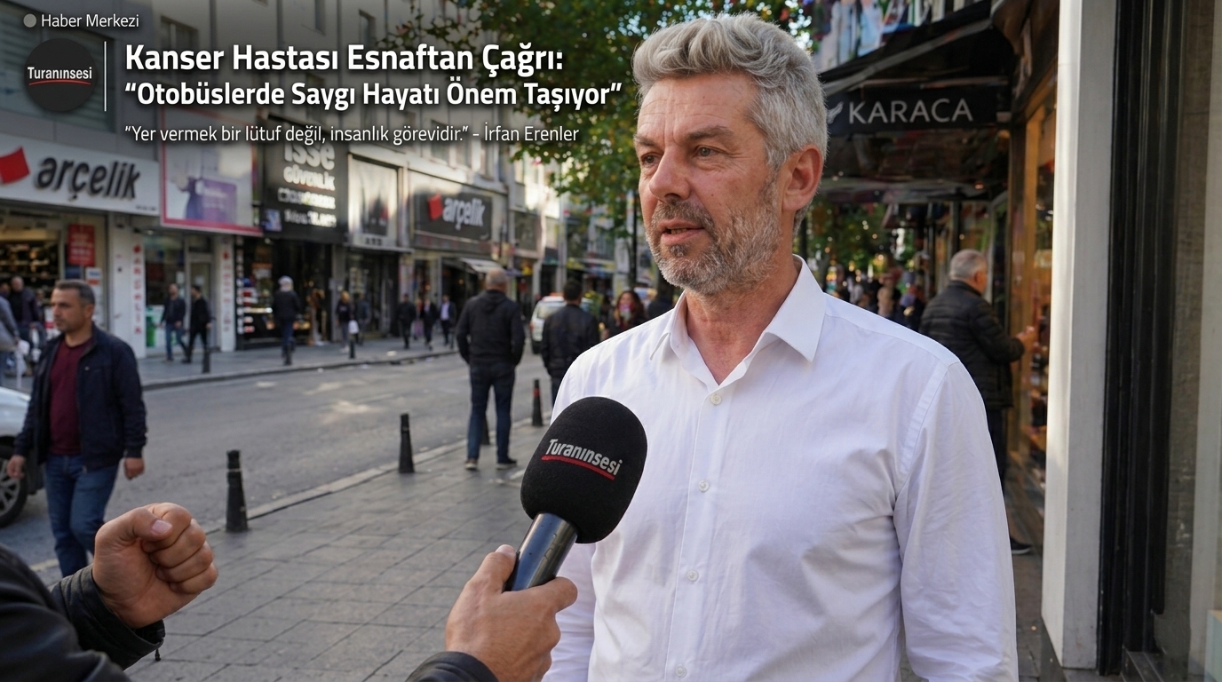 Mustafakemalpaşa esnafından İrfan Erenler, toplu taşıma araçlarında hasta ve yaşlılara