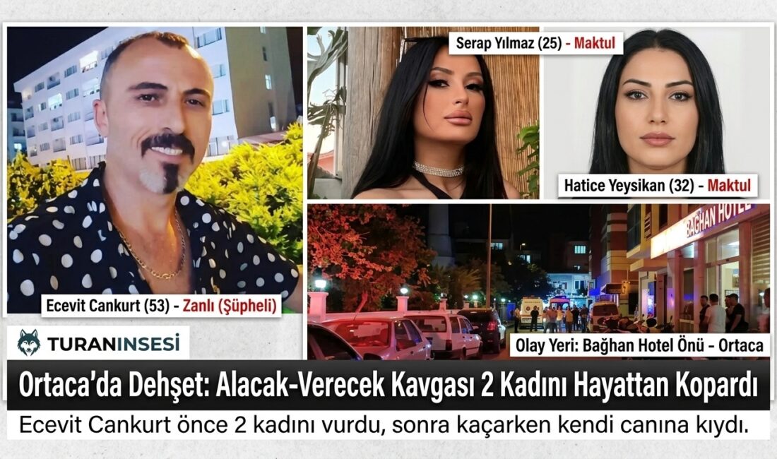 Muğla’nın Ortaca ilçesinde alacak-verecek tartışması katliama dönüştü! Bir otel önünde