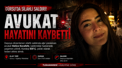Gürsu’da depoya düzenlenen silahlı saldırıda ağır yaralanan avukat Hatice Kocafefe,