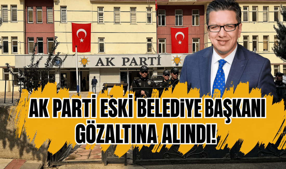 Şanlıurfa Halfeti’de ihalelerde yolsuzluk iddiasıyla düzenlenen şafak operasyonunda, eski belediye