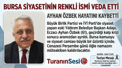 "Yıldırım’ın gülen yüzü, siyasetin beyefendi ismi kalbine yenik düştü."