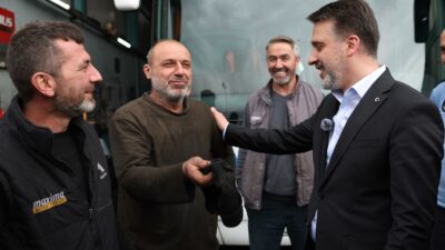 Bursa Büyükşehir Belediyesi Başkan Vekili Şahin Biba, 1 Mayıs Emek