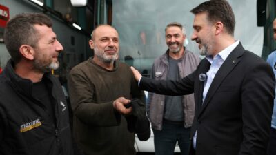 Bursa Büyükşehir Belediyesi Başkan Vekili Şahin Biba, 1 Mayıs Emek