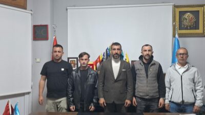 Bursa’nın Mustafakemalpaşa ilçesinde Ülkü Ocakları İlçe Başkanı Burçin Korkmaz, basınla