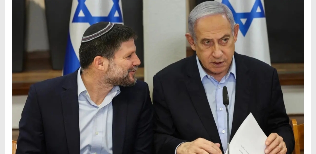 Soykırımcı İsrail Maliye Bakanı Bezalel Smotrich'in, Filistin yönetimine ait yaklaşık