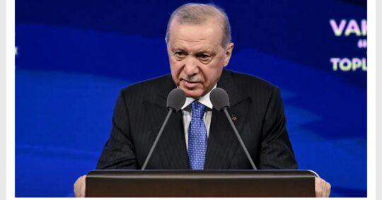 Vakıflar Haftası Kutlama Programı'nda konuşan Başkan Recep Tayyip Erdoğan, '202