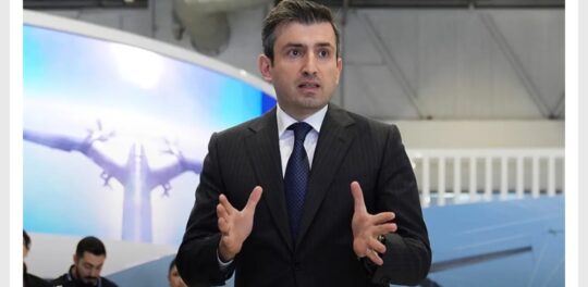SAHA 2026 Uluslararası Savunma, Havacılık ve Uzay Sanayi Fuarı'nda konuşan