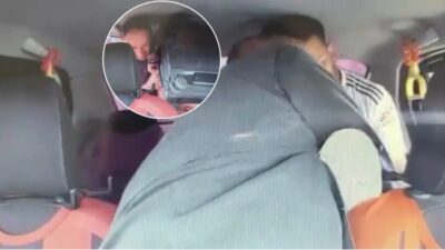 Gaziantep'te kız arkadaşıyla birlikte ticari taksi şoförünü rehin alan silahlı