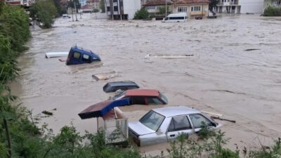 Meteorolojinin daha önce kuvvetli sağanak uyarısı yaptığı Samsun, Çorum, Yozgat