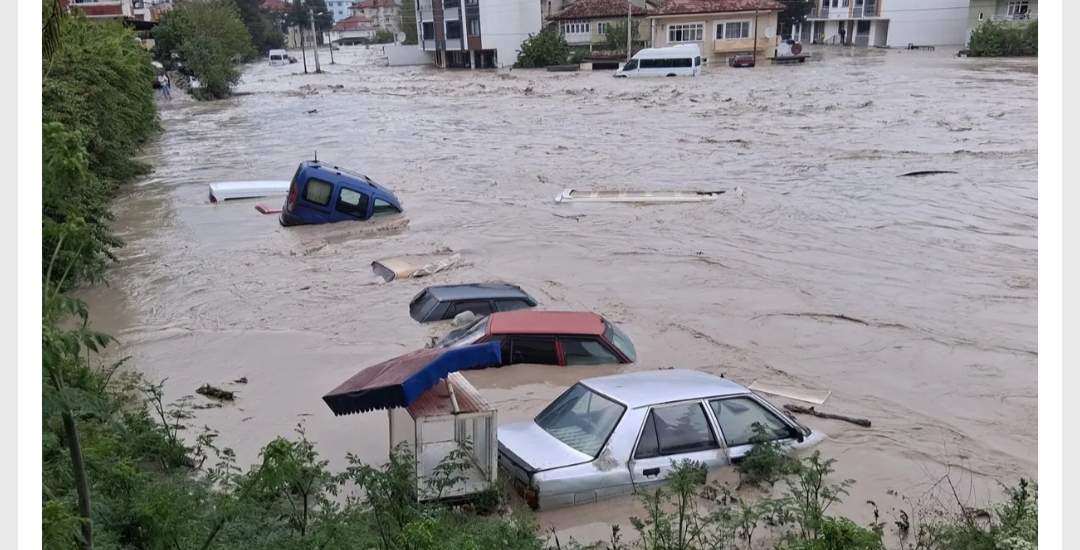 Meteorolojinin daha önce kuvvetli sağanak uyarısı yaptığı Samsun, Çorum, Yozgat