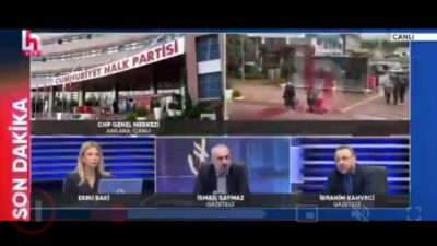 Mutlak butlan kararının açıklanmasının ardından Halk TV'de milli irade hedef