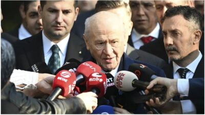 MHP Genel Başkanı Devlet Bahçeli, ülkücü şehitliği ziyareti sonrası yaptığı