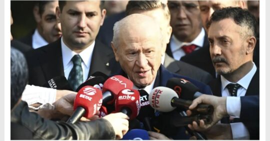 MHP Genel Başkanı Devlet Bahçeli, ülkücü şehitliği ziyareti sonrası yaptığı