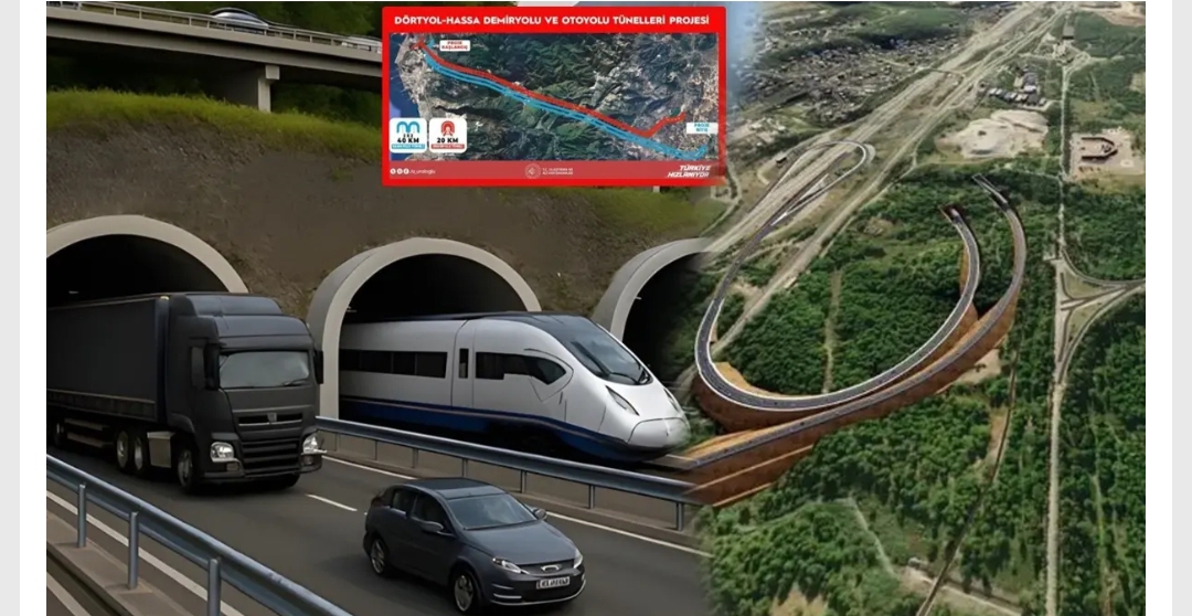Ulaştırma ve Altyapı Bakanı Abdulkadir Uraloğlu, Hatay'da yapımı süren Dörtyol-Hassa
