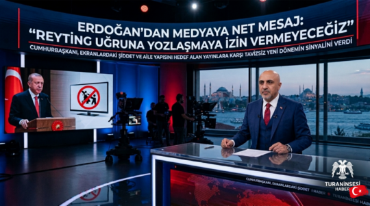 Cumhurbaşkanı Erdoğan, medya dünyasına resti çekti: "Reyting kaygısı, şiddet kültürünü