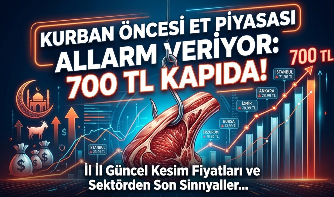 Kurban Bayramı geri sayımı sürerken karkas et fiyatlarında hareketlilik zirve