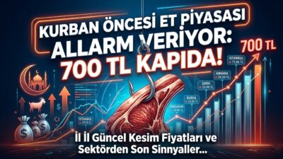 Kurban Bayramı geri sayımı sürerken karkas et fiyatlarında hareketlilik zirve