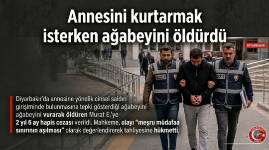 Diyarbakır’da annesine yönelik cinsel saldırı girişiminde bulunduğu öne sürülen ağabeyini
