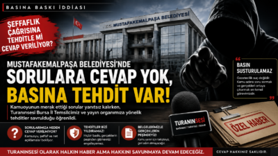 Mustafakemalpaşa Belediyesi hakkında yayımlanan “Şeffaflık Vakti” haberinin ardından Turanınsesi Bursa