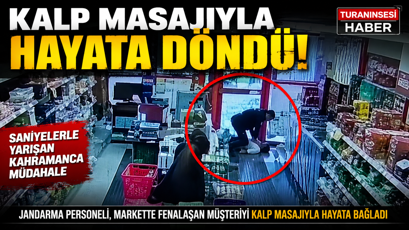 Bursa’nın Gürsu ilçesinde zincir market şubesinde kasada ödeme yaptığı sırada