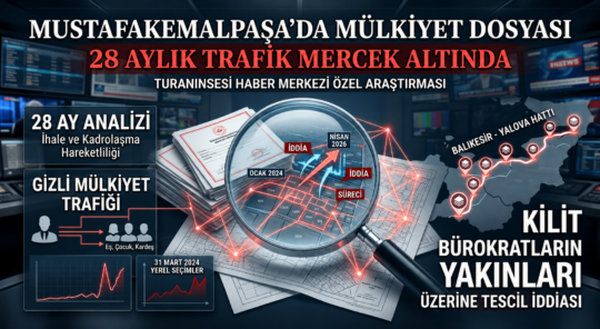 "Mustafakemalpaşa'da 'İhale ve Mülkiyet' dosyası açıldı! 28 aylık sistematik süreçte,