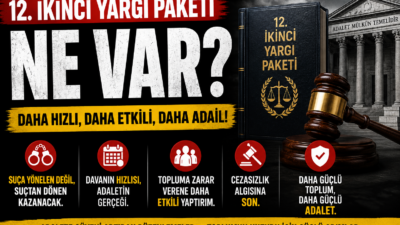 Meclise gelmesi beklenen 12. Yargı Paketinde neler var? Onikinci yargı