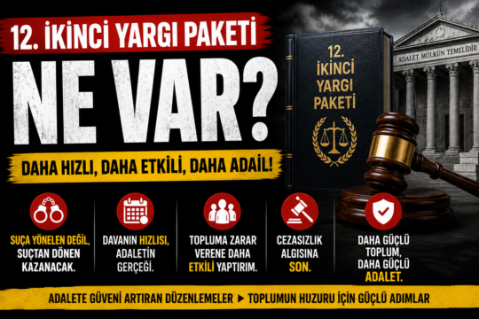 Meclise gelmesi beklenen 12. Yargı Paketinde neler var? Onikinci yargı