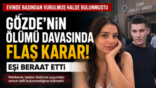 İzmir’de evinde başından vurulmuş halde bulunan 25 yaşındaki Gözde Genal’ın