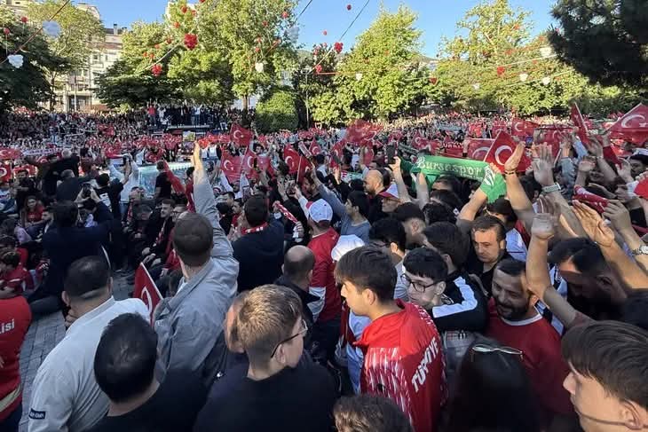 A Milli Futbol Takımı'nın Dünya Kupası'nda Avustralya ile oynadığı maç