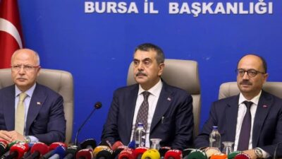 Milli Eğitim Bakanı Yusuf Tekin, Bursa'da eğitim alanında son 23