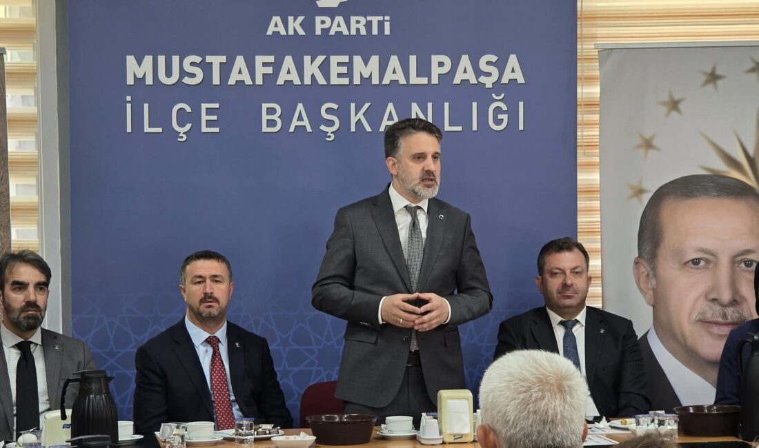 Bursa Büyükşehir Belediyesi Başkan Vekili Şahin Biba'nın Mustafakemalpaşa ziyaretinde Cumhur