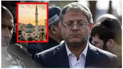 İsrail Ulusal Güvenlik Bakanı Itamar Ben-Gvir, işgal altındaki Filistin topraklarında