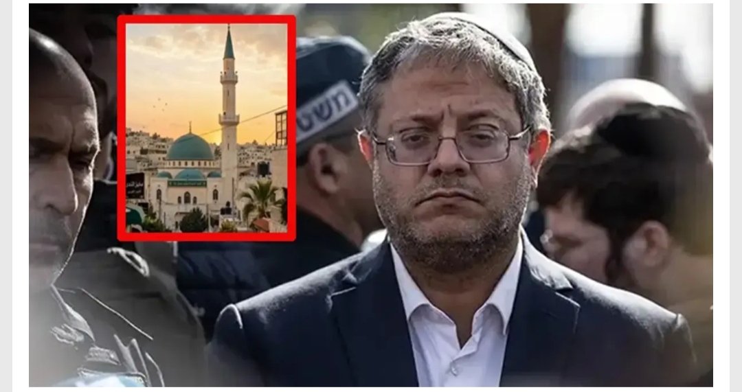 İsrail Ulusal Güvenlik Bakanı Itamar Ben-Gvir, işgal altındaki Filistin topraklarında