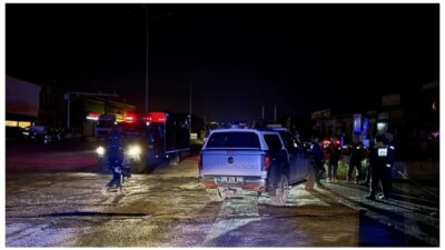 Samsun'un Tekkeköy ilçesinde silahlı saldırı düzenlenen iş yerinde kimyasal sızıntı
