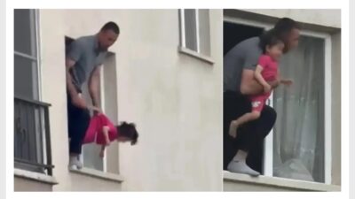 Ankara'nın Etimesgut ilçesinde küçük yaştaki kızını rehin alan M.D. isimli